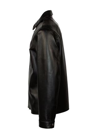 Black leather jacket MAURO GRIFONI | G6AB0068A99